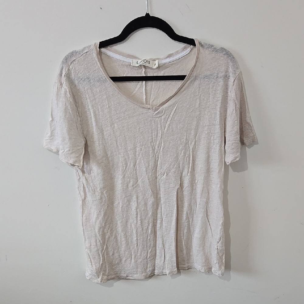 Lavon Ladies 2X Linen T-shirt
